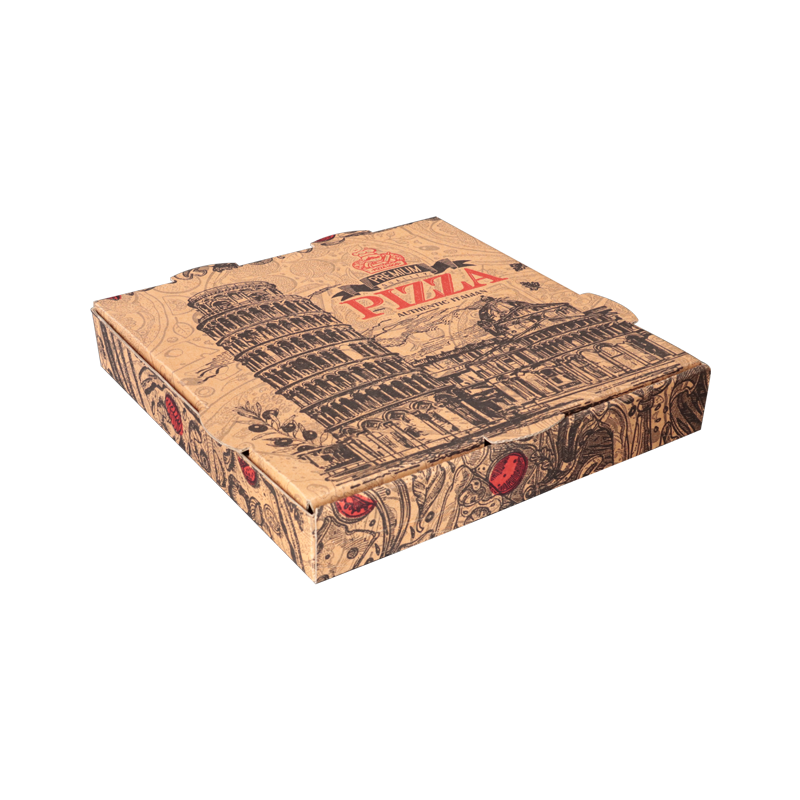 جعبه پیتزا ایفلوت طرح برج پیزا